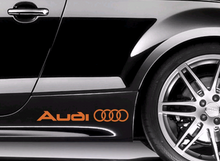 Load image into Gallery viewer, ALL YEAR ALL MAKES AUDI LOWER SIDE DECAL set