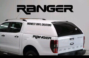 Ford ranger truck bed 36" decal set plus free gift