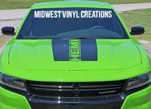 Load image into Gallery viewer, Dodge Charger hemi hood decal plus free gift