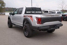Load image into Gallery viewer, Ford F-150 Raptor truck bed 2 color decal set plus tire stickers for tires