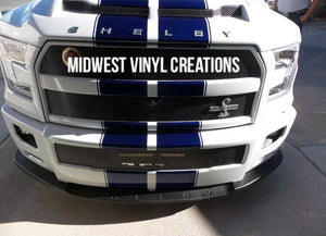 Ford F-150 raptor carol shelby limited edition decal racing stripes set.