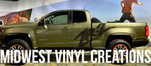 Load image into Gallery viewer, Chevrolet chevy Colorado Zr2 large side decal set plus free gift.