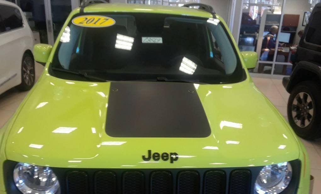2015-2019 jeep renegade hood blackout decal kit