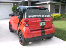 Load image into Gallery viewer, Smart car Racing stripe decal set plus free gift