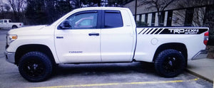 Toyota tundra truck bed side decal stripe kit all years