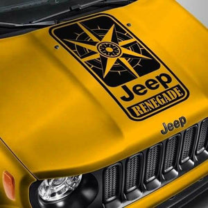 2015-2019 jeep renegade compass hood decal kit many colors available