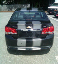 Load image into Gallery viewer, Chevy cruze 2 color racing stripe decal kit many color combos available all years available many colors available.