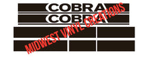 Load image into Gallery viewer, RARE! Mini Cooper boss racing stripe edition decal set limited edition.