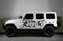 Load image into Gallery viewer, Jeep jk wrangler side splash logo decal set.many colors available