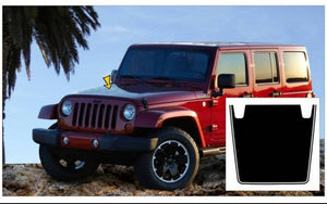 2010-2019 jeep wrangler hood blackout decal kit. Many colors available