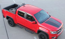 Load image into Gallery viewer, 2015-2023 chevy Colorado hood split blaclout decal set