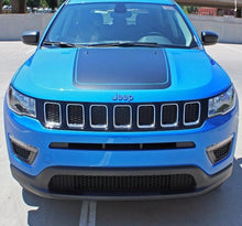 Load image into Gallery viewer, 2017-2018 Jeep Compass hood blackout decal