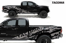 Load image into Gallery viewer, Toyota Tacoma side mud splash decal set custom fit for all years tacoma