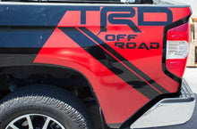 Load image into Gallery viewer, Toyota tundra truck bed decal set custom fit for all years Tundra.