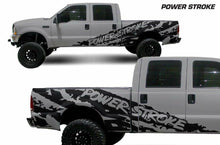 Load image into Gallery viewer, Ford powerstroke ripped side body decal set kit.