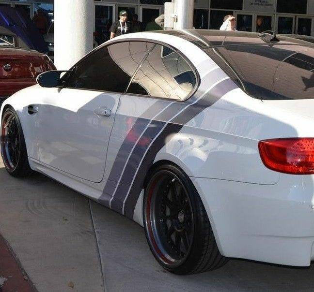 Bmw shades of gray side decal kit all years