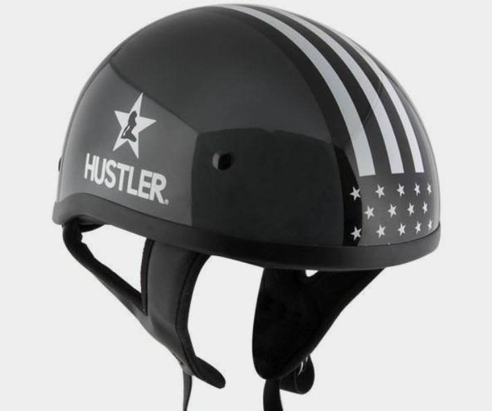 Hustler American flag strip helmet decal kit