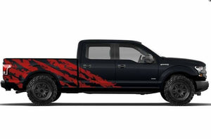 All years ford f250 f350 side shread decal set kit many colors available