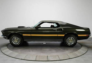 Mustang classic stripe decal kit. Available in many colors.