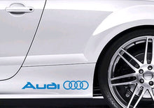 Load image into Gallery viewer, Audi lower lower word &amp; logo decal kit. Available in many colors