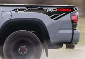 Toyota tacoma Trd 4x4 special edition 2 color combo trk bed decal kit kit many colors available.