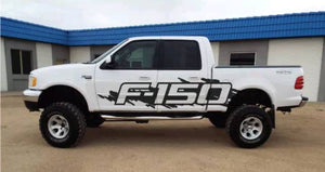 All years ford f150 large body side decal kit.many colors available
