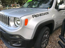Load image into Gallery viewer, Jeep renegade front fender renegade decal set kit. Many colirs available