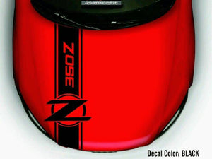 Nissan 350z 370z hood decal kit. Many colors available.