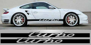 Porsche 911 carrera turbo rocker stripe set. All years. Many colors available