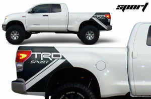 Toyota Tacoma truck bed TRD sport decal set kit. Custom to fit your truck