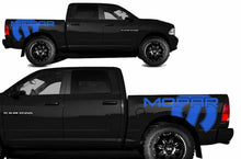Load image into Gallery viewer, Dodge ram 1500 2500 3500 mopar logo truck bed decal set kit. Many colors available.