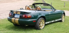 Load image into Gallery viewer, Mazda miata dual racing stripe set. Many colors available.