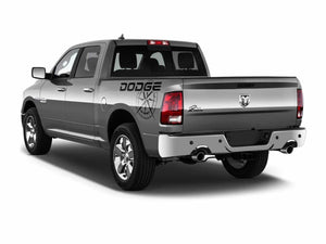 Dodge ram trucks 1500 2500 3500 rebel power wagon trk bed compas decal kits. Many colors available.