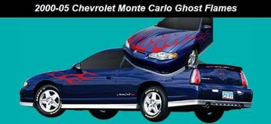 2000 chevy monty carlo flame decal kit. Many colors available.