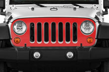 Load image into Gallery viewer, Jeep grill blkout decal kits many colors available.