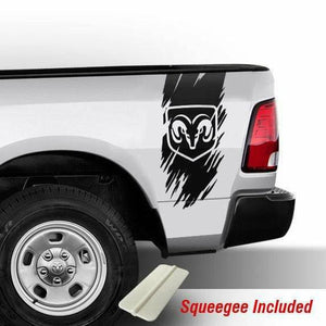Dodge trucks trk bed decal kits. Many colors available