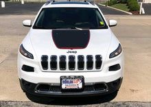 Load image into Gallery viewer, 2014-2019 jeep cherokee trailhawk hood decal kits.