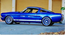Load image into Gallery viewer, Mustang gt 350 classic racing stripe decal kit and lower side stripe kit. Available in many colors.