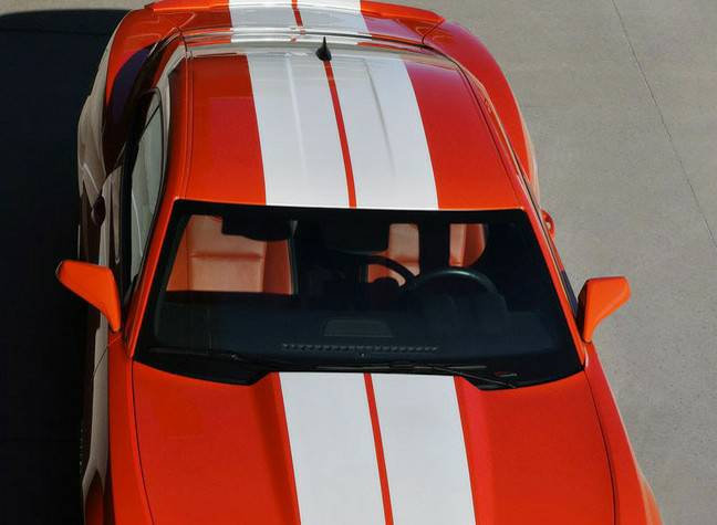 Chevy camaro custom full car stripe decal kit. Available in many colors
