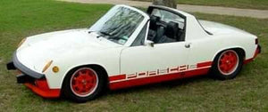 Porsche rocker stripe set. All years. Many colors available