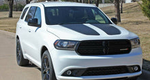 Load image into Gallery viewer, Dodge durango split hood blkout decal kit.