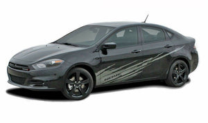 Dodge dart side doors splash decal kits. Many colors available custom text available also