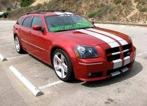 Dodge magnum racing stripe decal kit. Many colors available