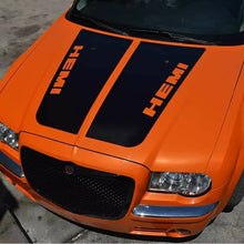 Load image into Gallery viewer, Chrysler 300 c m srt hemi hood roof trunk stripes decal set. Many colors available