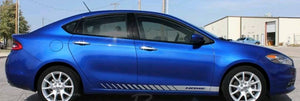 Dodge Dart side door stripe decal kit. Many colors available