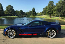 Load image into Gallery viewer, Chevy corvette door corvette decal kit. Many colors available