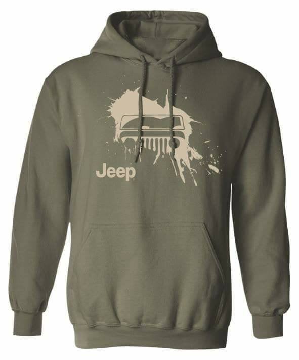Jeep themed hoodie