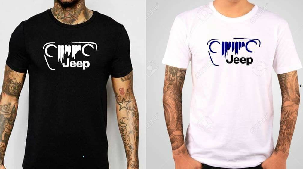 Jeep grill  themed t-shirt