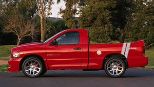 Dodge Ram truck bed side decal set. Many colors available.