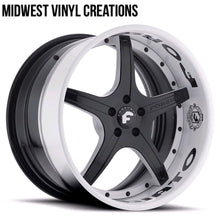 Load image into Gallery viewer, Custom wheel brand or custom text decal for wheel rim lip plus free gift